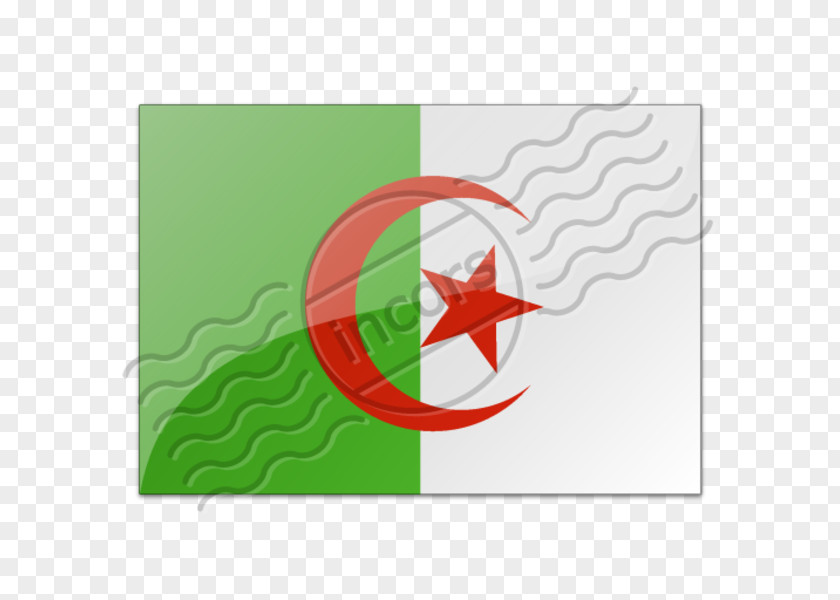 Algeria Flag Of PNG