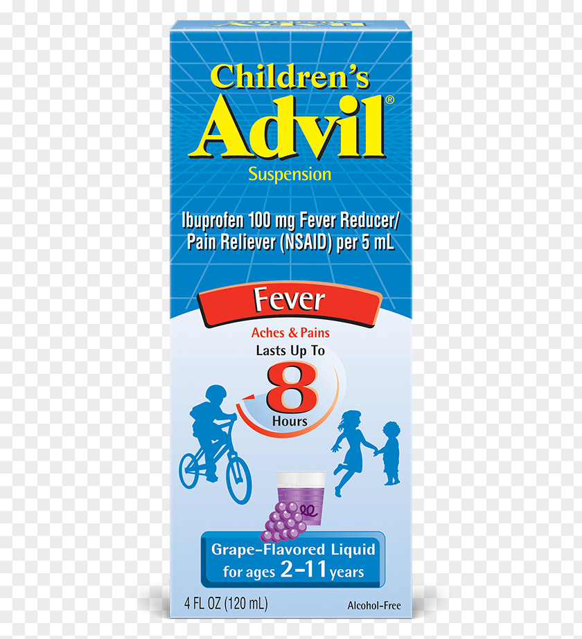 Cold Children Ibuprofen Children's Advil Pain Acetaminophen PNG