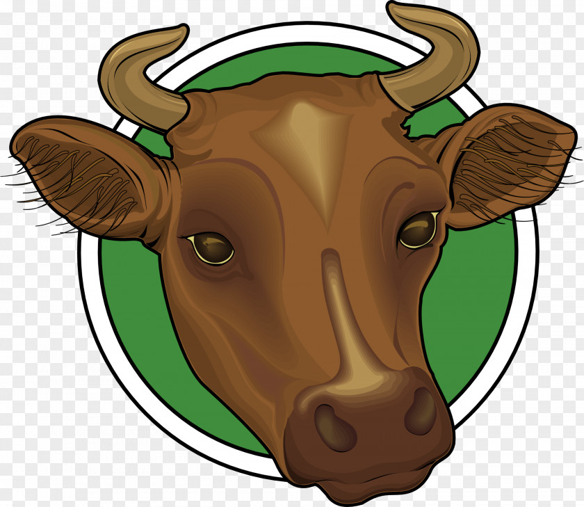 Longhorn Dairy Cattle Ox Clip Art PNG