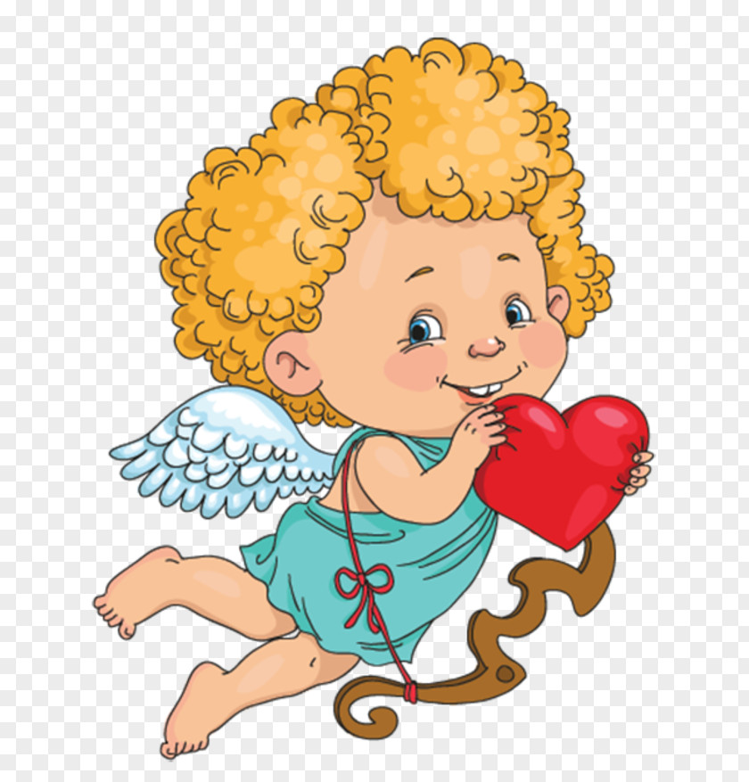 Valentines Day Valentine's Cupid Drawing Illustration Love PNG