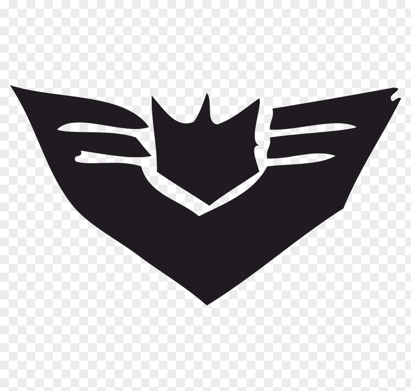 Baby Batman Graphics Leaf Font Black M PNG
