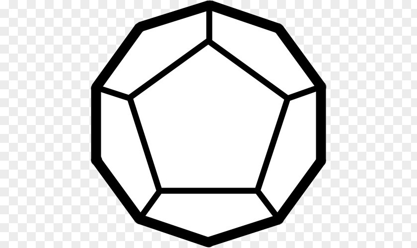 Regular Dodecahedron Pentagon Stellation Polygon PNG