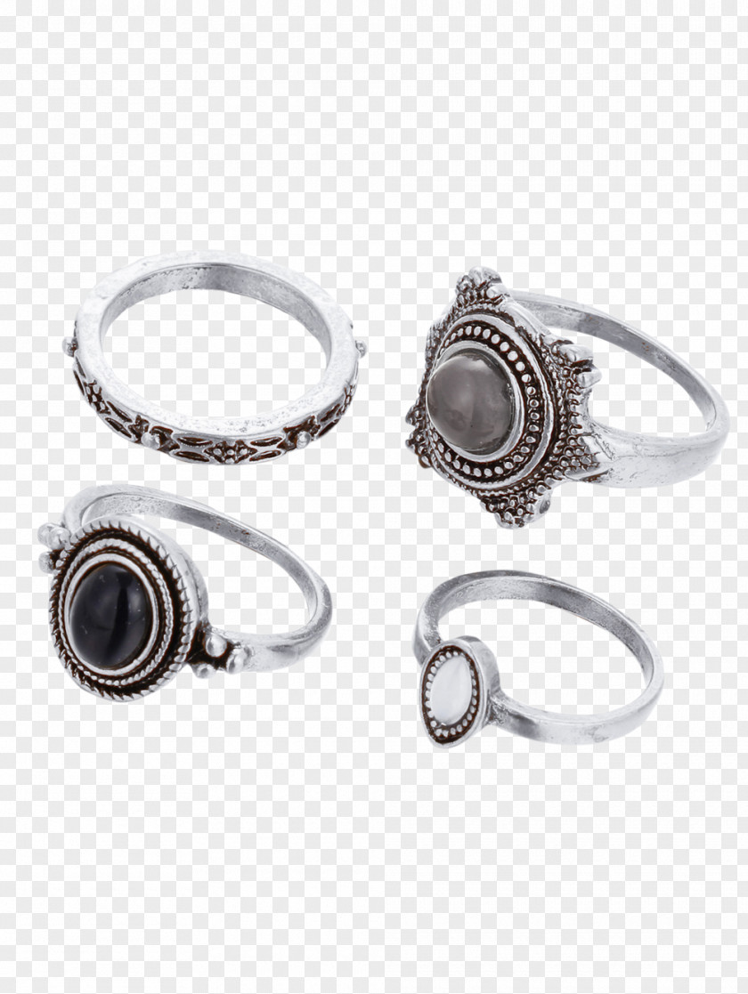 Ring Imitation Gemstones & Rhinestones Silver Jewellery PNG