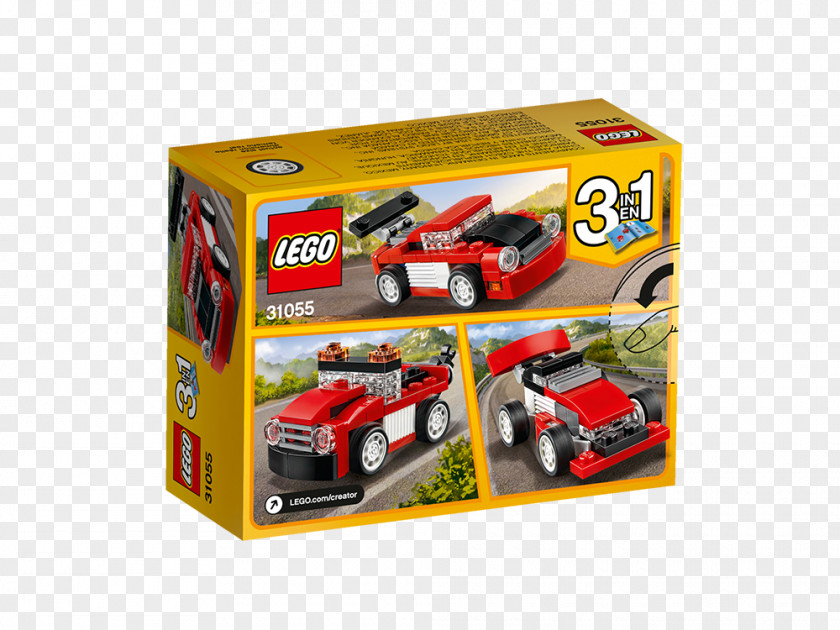 Toy LEGO 31055 Creator Red Racer Amazon.com Lego PNG