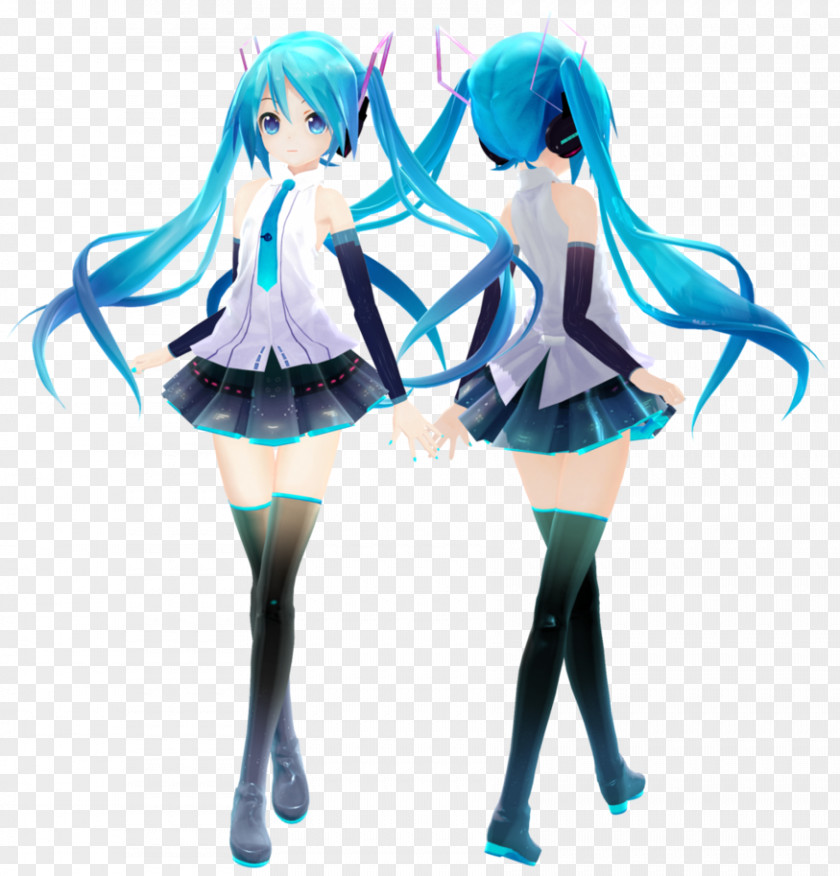 Appearance Hatsune Miku MikuMikuDance Megpoid Blender PNG