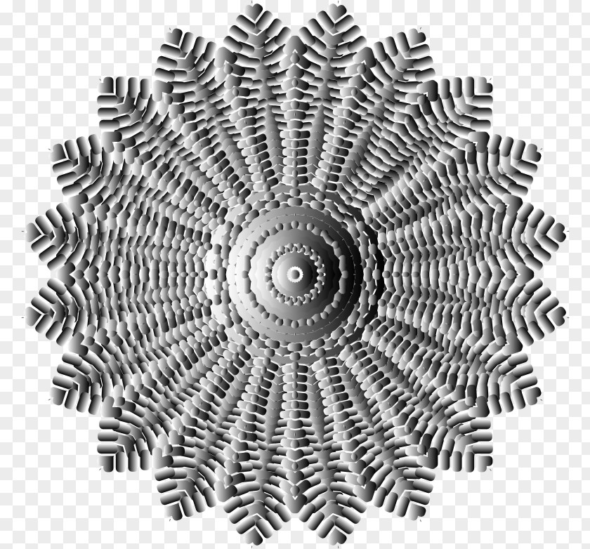 Blossoming Clipart Mandala Vector Graphics Illustration Image Symbol PNG