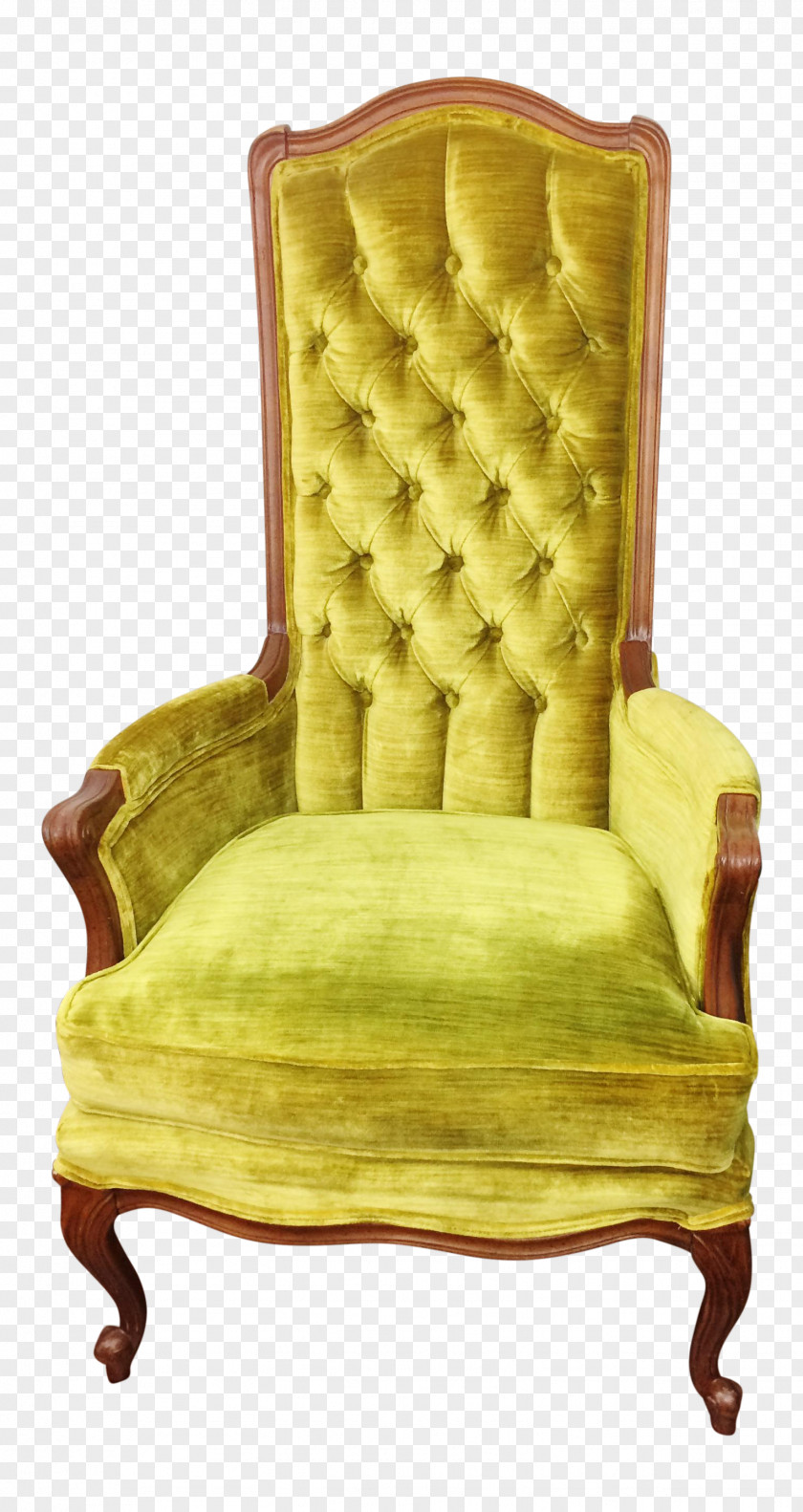 Chair Furniture Velvet Tufting Upholstery PNG