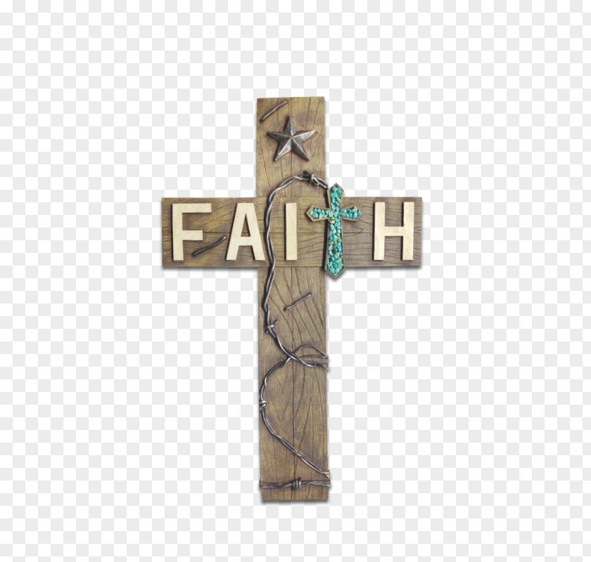 Christian Cross Crucifix Calvary Wood PNG