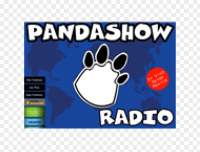 Panda Show Radio Internet Station Mexico Podcast PNG