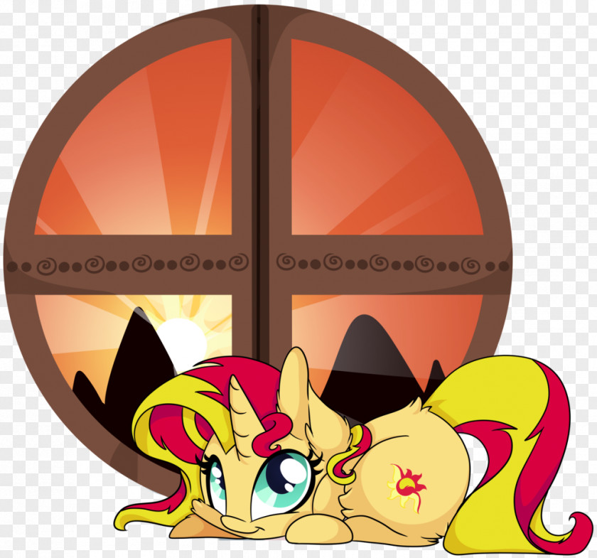 Reactor Sunset Shimmer Pony Character Clip Art PNG