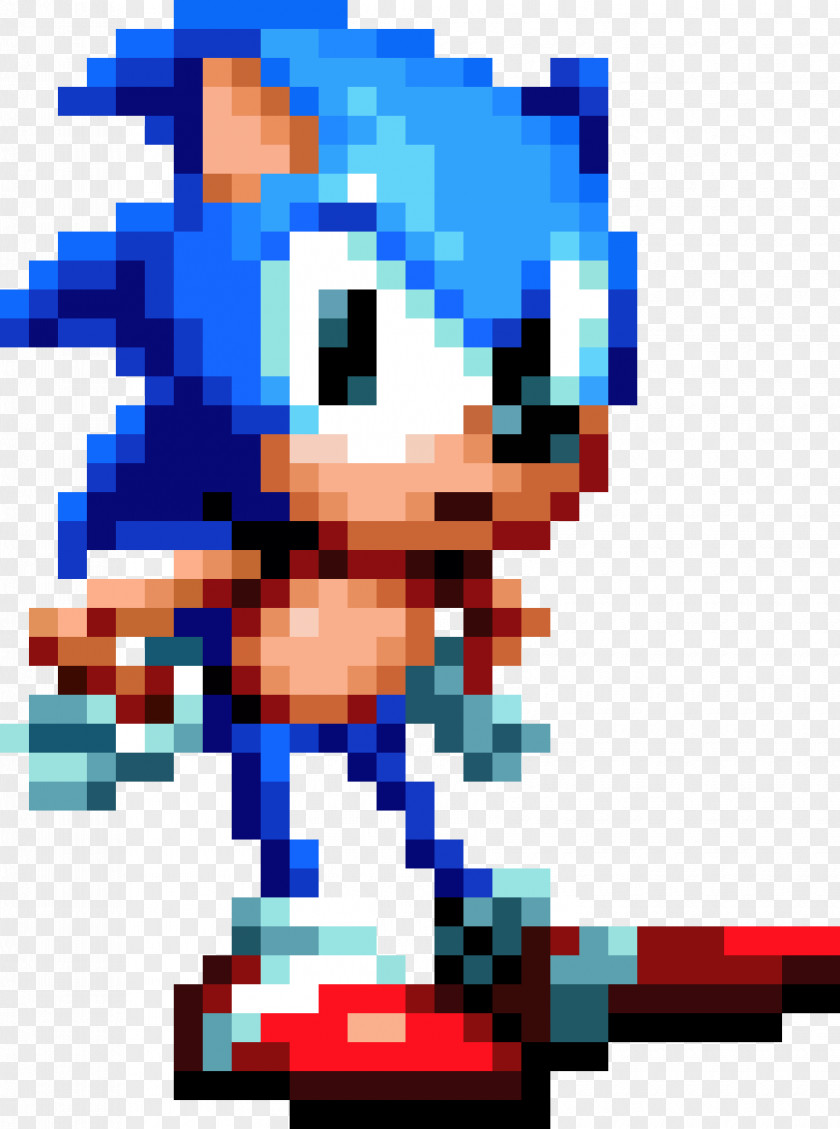 Sprite Sonic Mania The Hedgehog CD Sega Pixel Art PNG