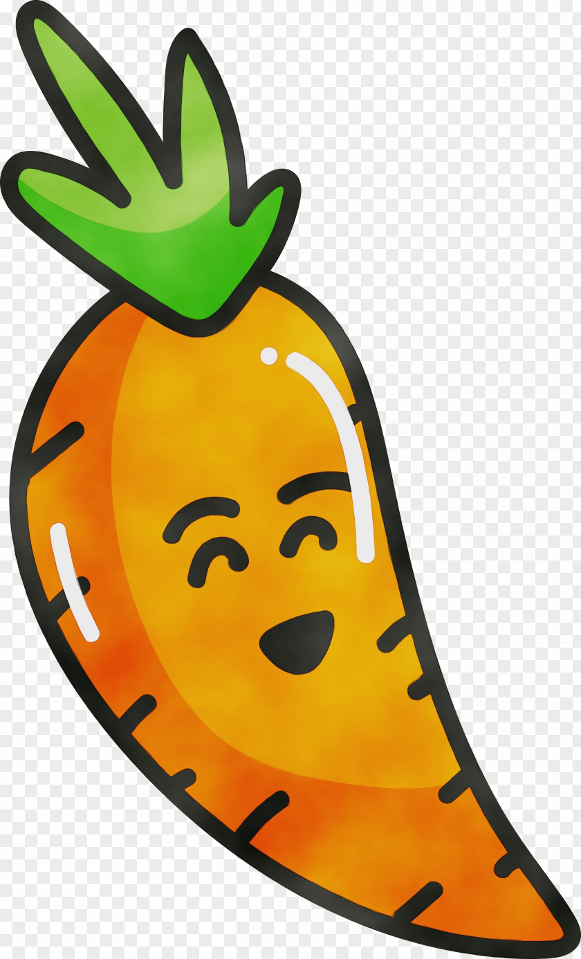 Yellow Vegetable Smiley Fruit PNG
