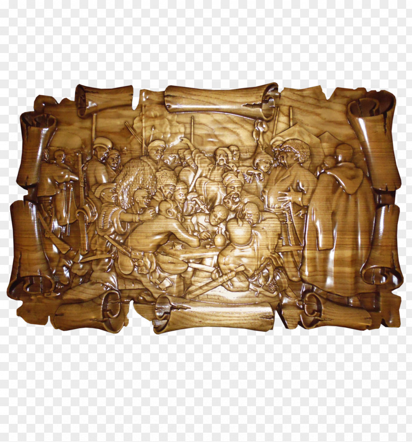 Brass Carving 01504 Bronze Antique PNG