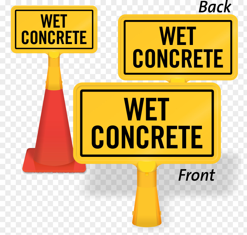 Cement Road Traffic Sign Wet Floor Chevrolet Corvette Pedestrian PNG