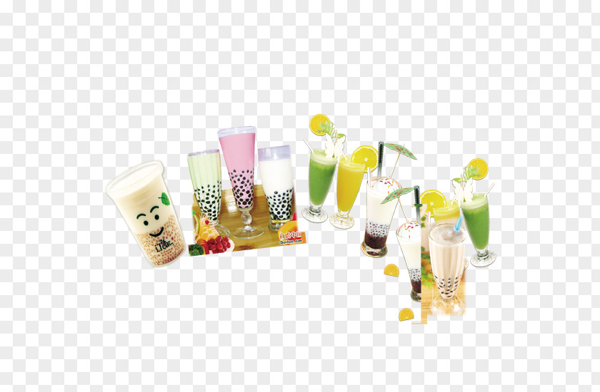Flavors Of Tea And Cold Drinks Bubble Juice Drink PNG