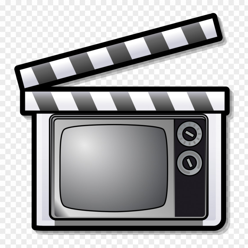 Tv Icon Silent Film Clapperboard Clip Art PNG