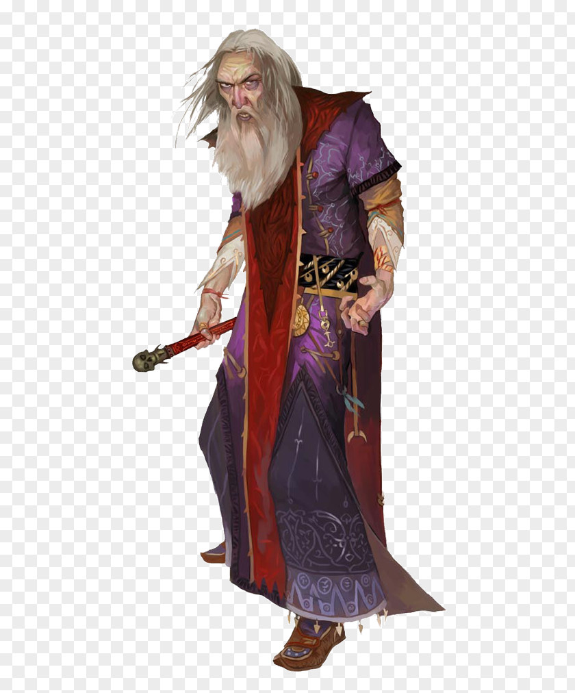 Wizard Dungeons & Dragons Robe Pathfinder Roleplaying Game Magician PNG