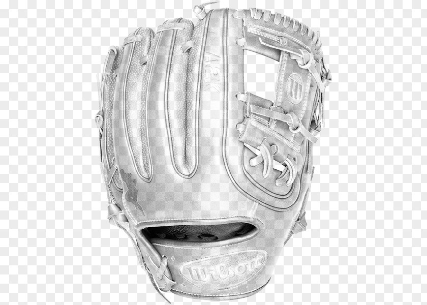 Baseball Glove Silver PNG