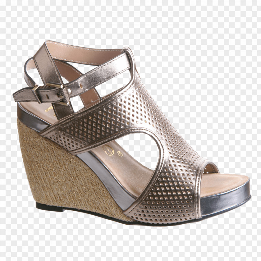 European Pattern Buckle-free Material Sandal Wedge Shoe Leather Footwear PNG