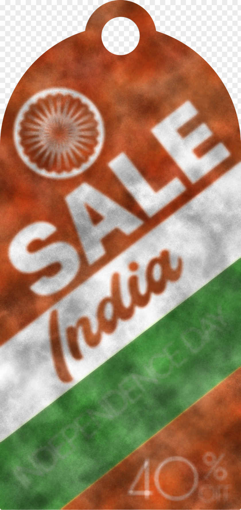 India Indenpendence Day Sale Tag Label PNG