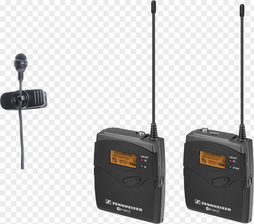 Microphone Lavalier Wireless Sennheiser PNG