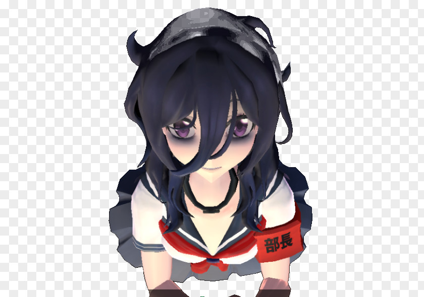 Mmd Casual Image Character Black Hair Yandere Fiction PNG