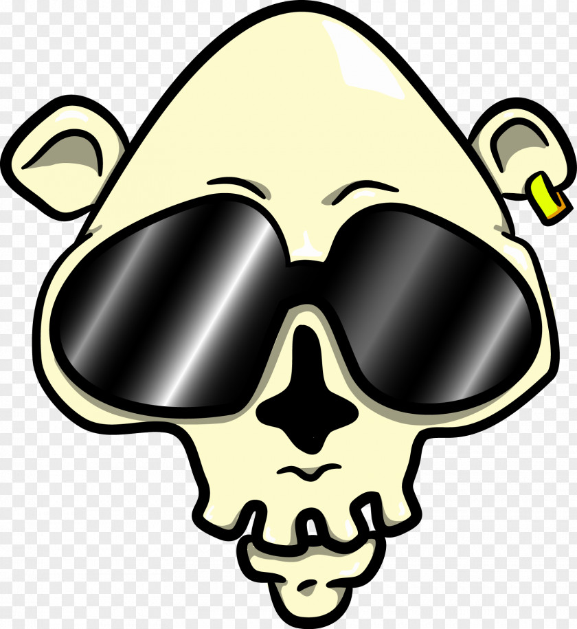 Skull Clip Art Angryhead Pirate PNG