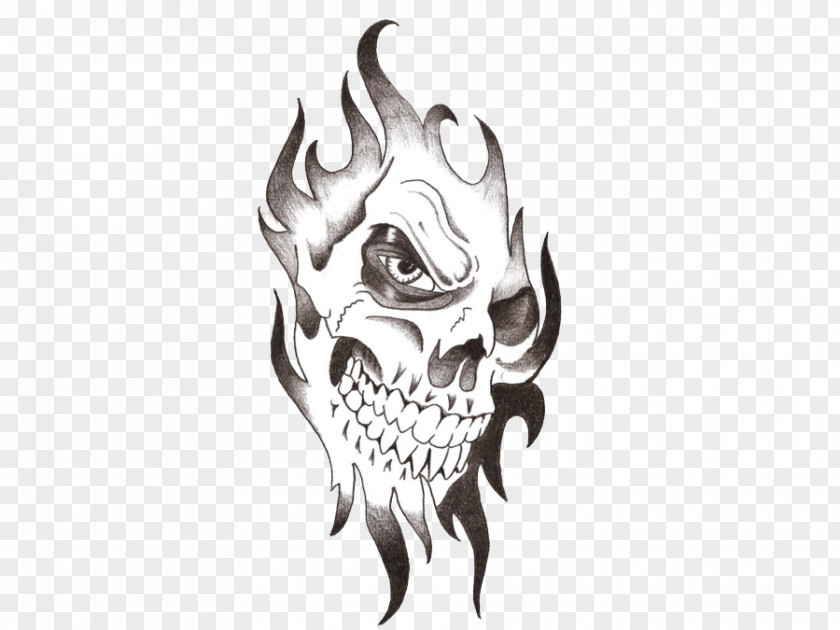 Skull Tattoo Free Download Clip Art PNG