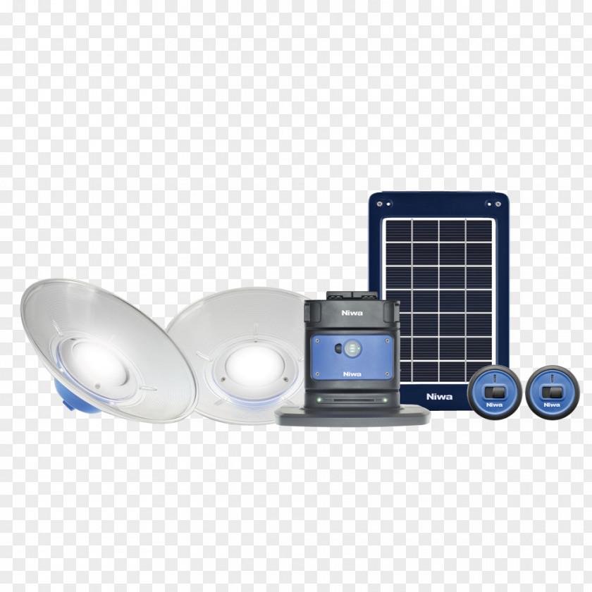 Solar Power Lighting Light-emitting Diode LED Lamp Electric Battery PNG