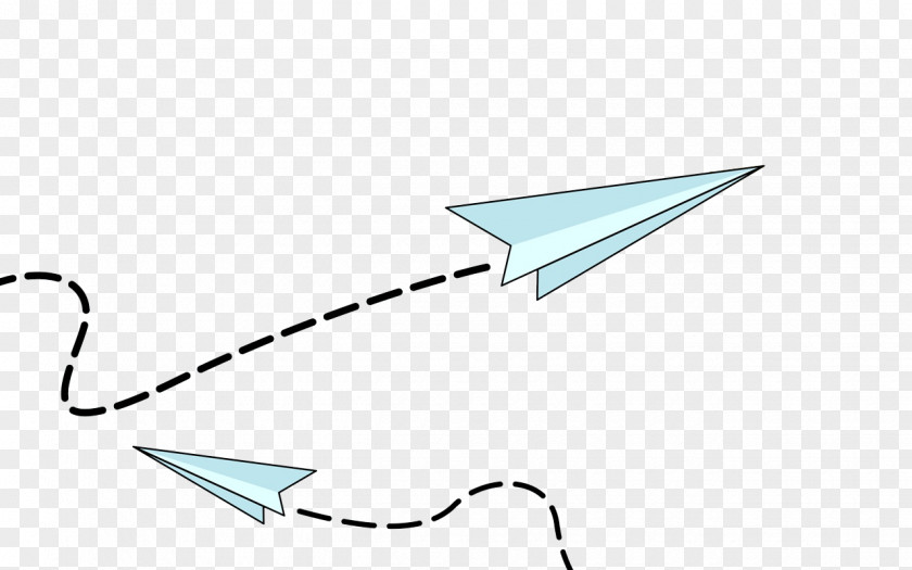 Cartoon Paper Airplane Plane Flight Clip Art PNG