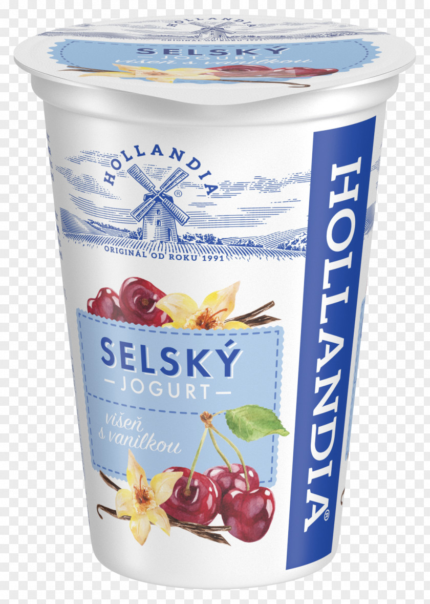 Milk Yoghurt Hollandia Karlovy Vary, A.s. Dairy Products Food PNG