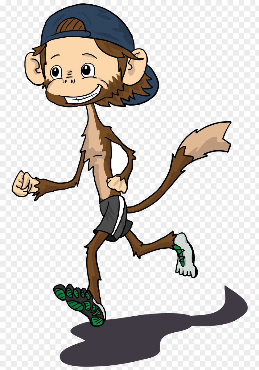 Monkey Clip Art Chimpanzee Illustration Foot PNG