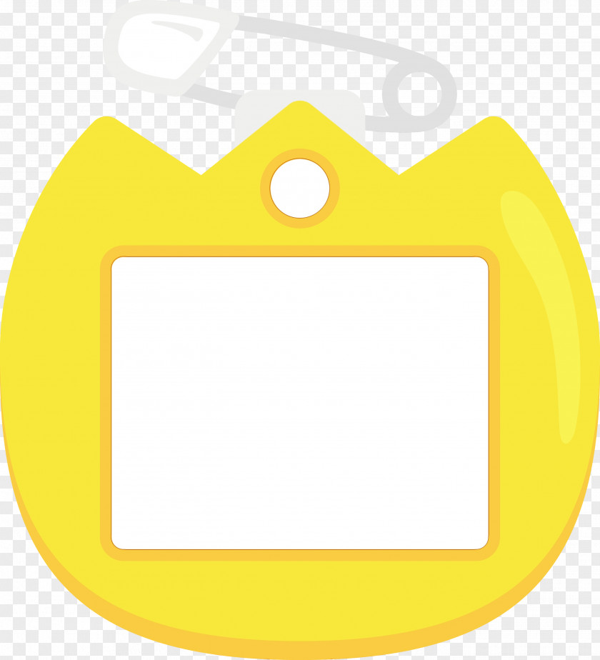 Yellow Line Icon Rectangle Square PNG