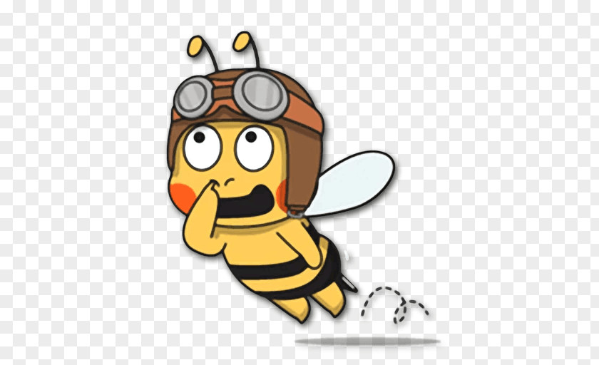 Bee Honey Clip Art Telegram Sticker WamTam B.V. PNG