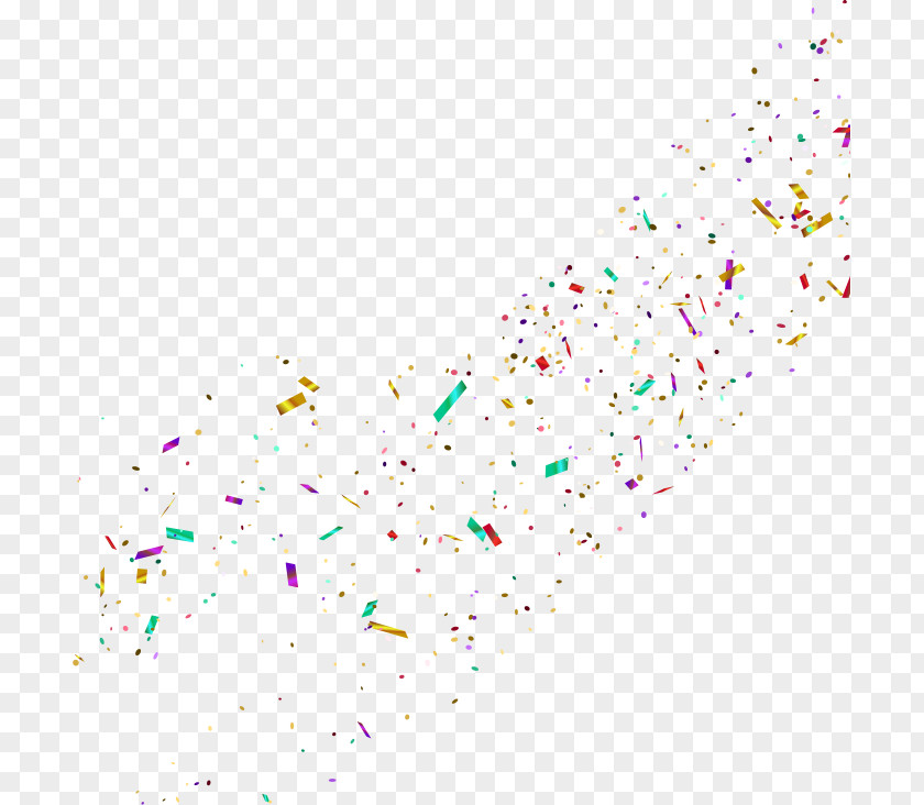 Confetti Line Petal Point Angle PNG