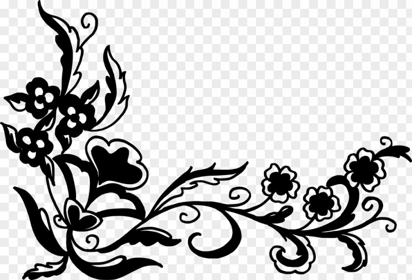 Corner Flower Clip Art PNG