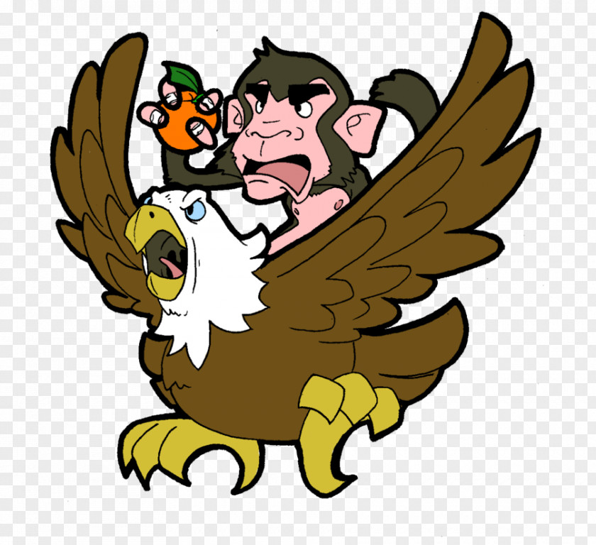 Eagle Cartoon Pictures Bald Beak Monkey Clip Art PNG