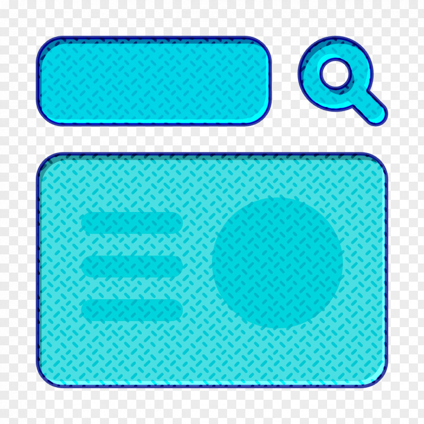 Search Icon Wireframe PNG