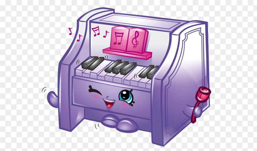 Toy Piano Birthday Cake Shopkins Party PNG