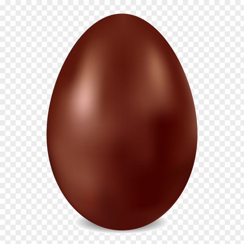 Vector Chocolate Easter Egg Sphere PNG