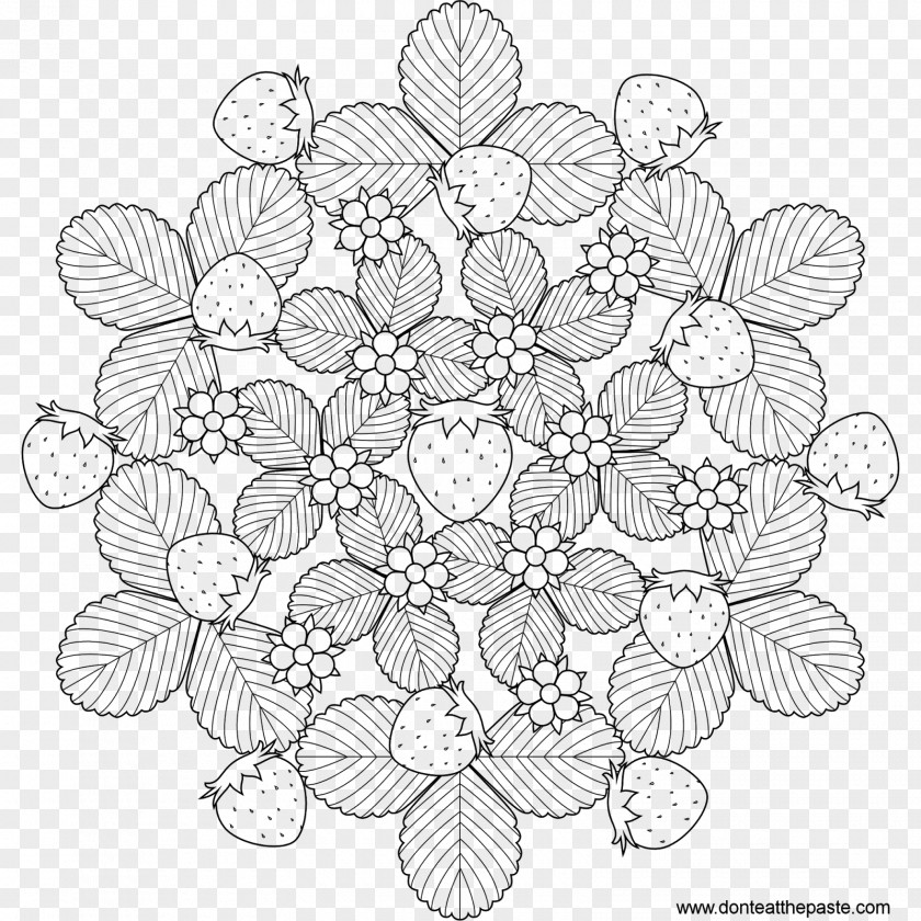 Mahamayuri Mantra In A Circle Mandala Coloring Book Drawing Meditation Adult PNG