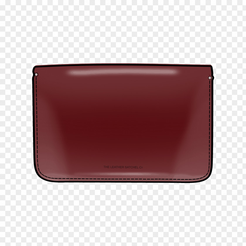 Oxblood Red Leather Wallet PNG