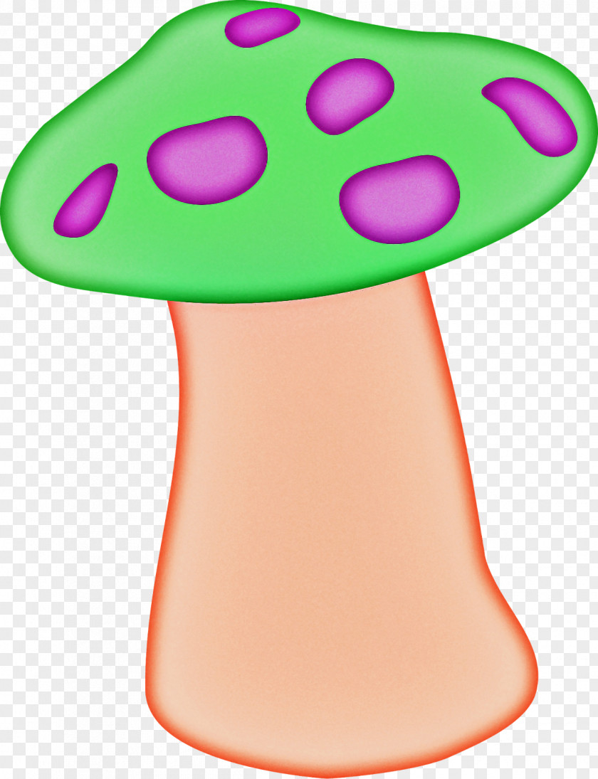 Play Cartoon Mushroom Green PNG