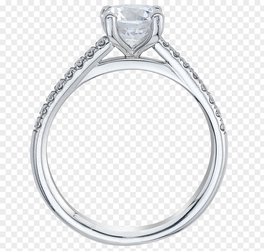 Ring Engagement Platinum Jewellery Diamond PNG