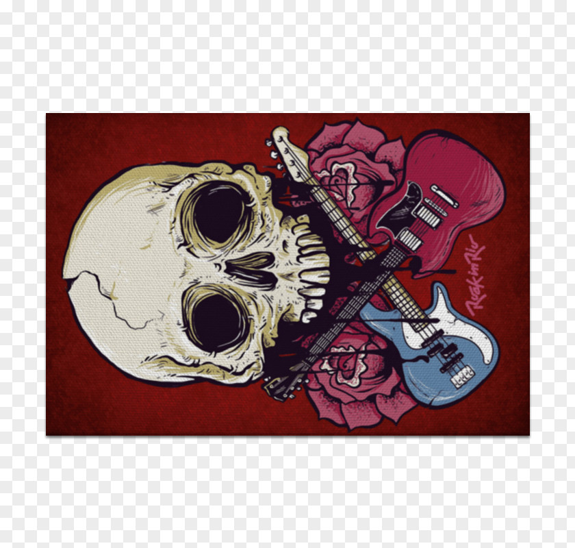 Skull Rectangle PNG