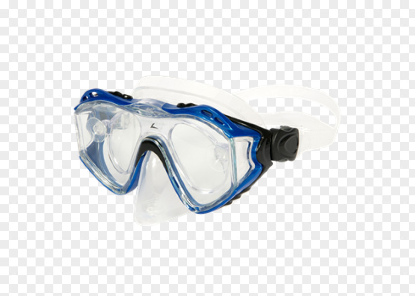 Blue Color Lense Flare With Colorfull Lines Diving & Snorkeling Masks Goggles Underwater PNG