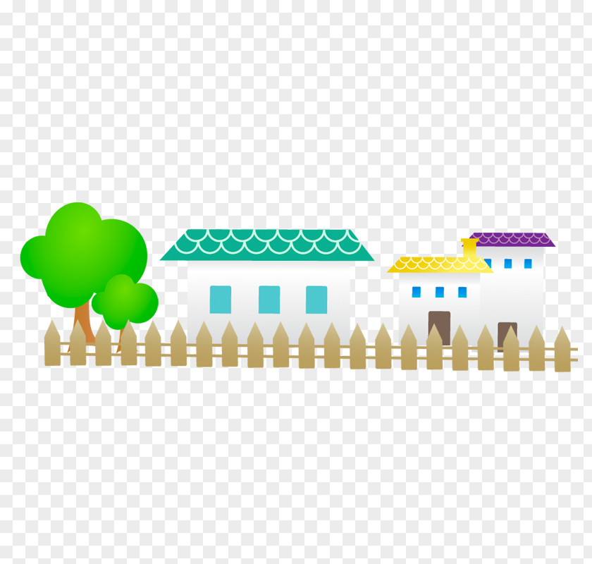 Cartoon House School Drawing Download PNG