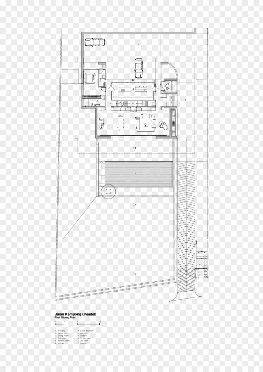 House Floor Plan Sketch PNG