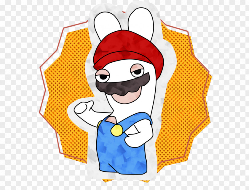 Mario Rabbids + Kingdom Battle Nintendo Switch Paper Drawing Fan Art PNG