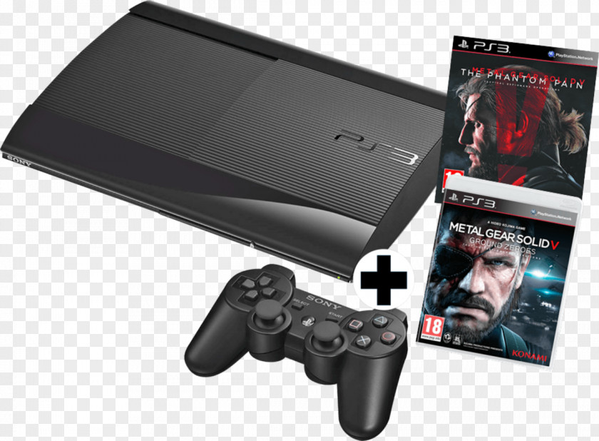 Metal Gear Solid V The Phantom Pain Sony PlayStation 3 Super Slim Video Game Consoles Portable Accessory PNG
